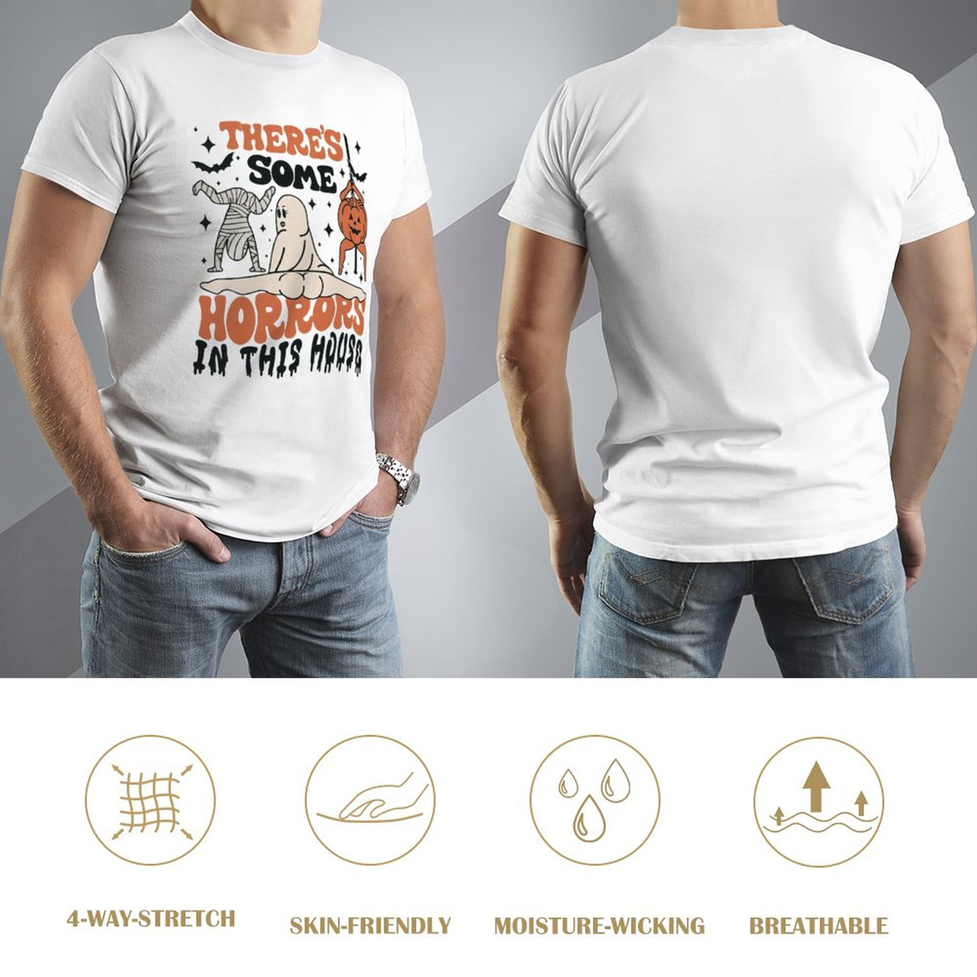 Men's Tee There's Some Horrors