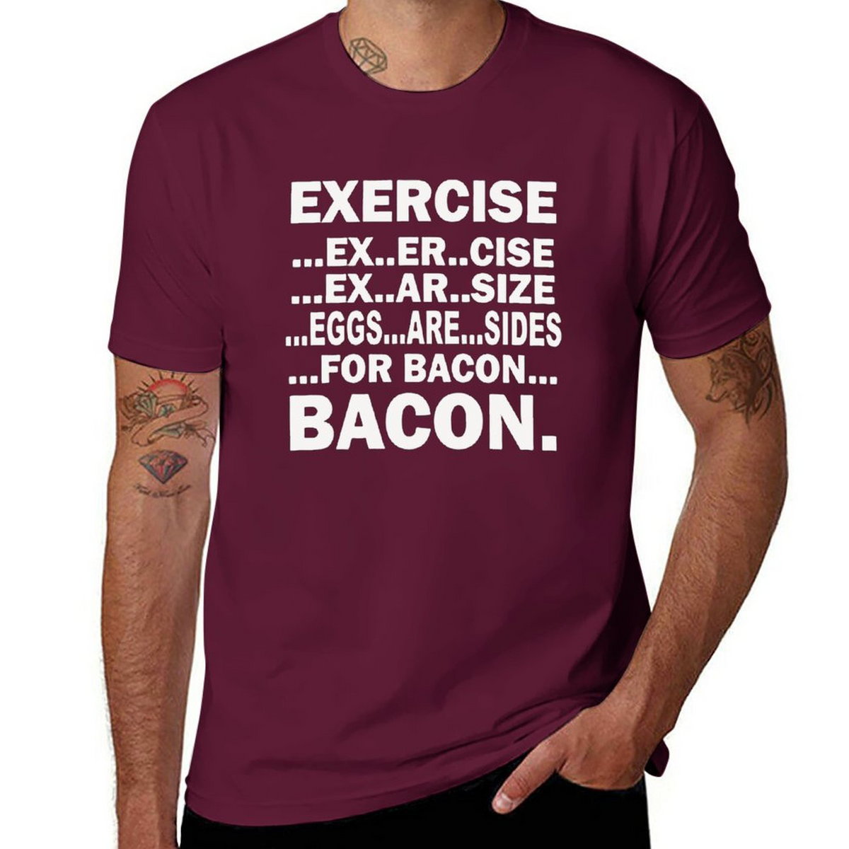 Tee for Men Forbacon