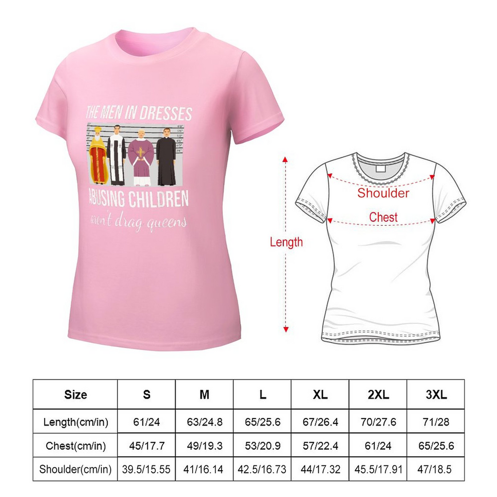 Men in Dresses Women's Tee