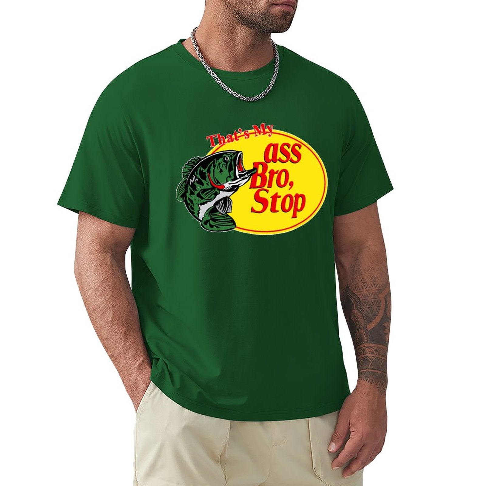 Men's Tee ASS BRO STOP