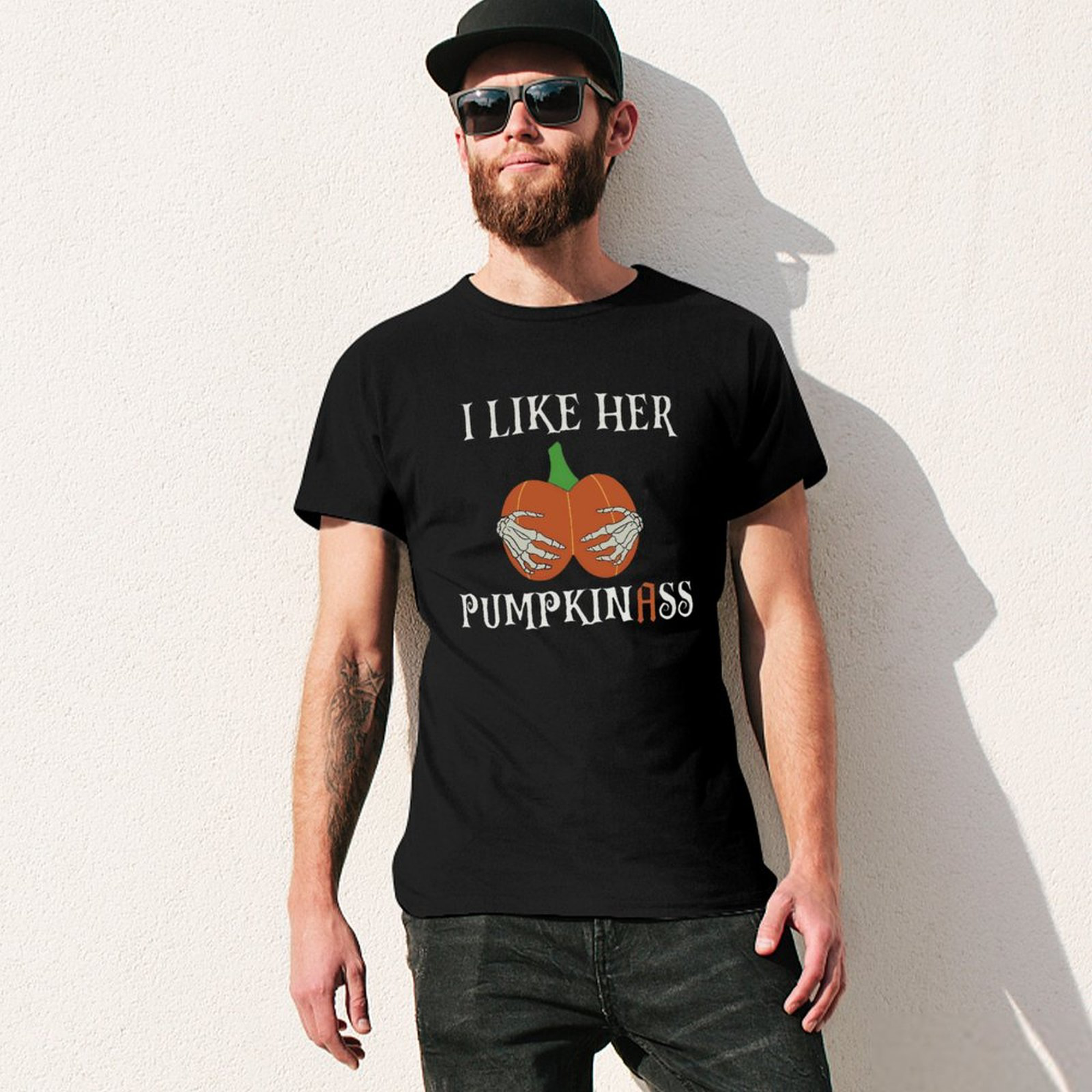 Men's Tee I Like Her Pumpkinass