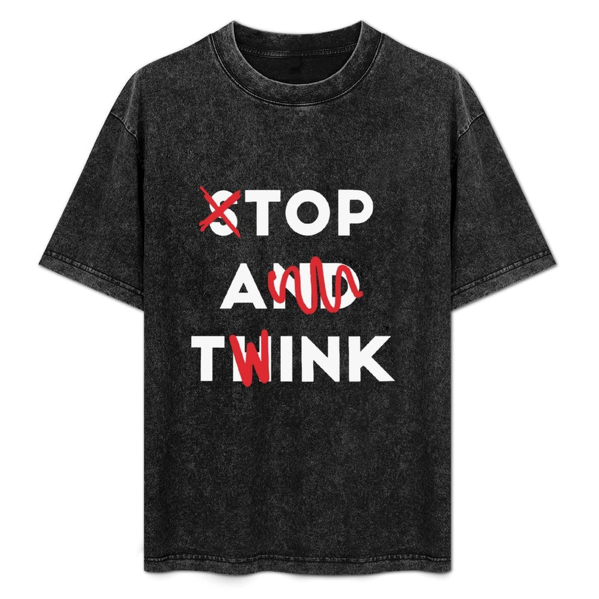 FunnySeries Unisex Mineral Washed Tee