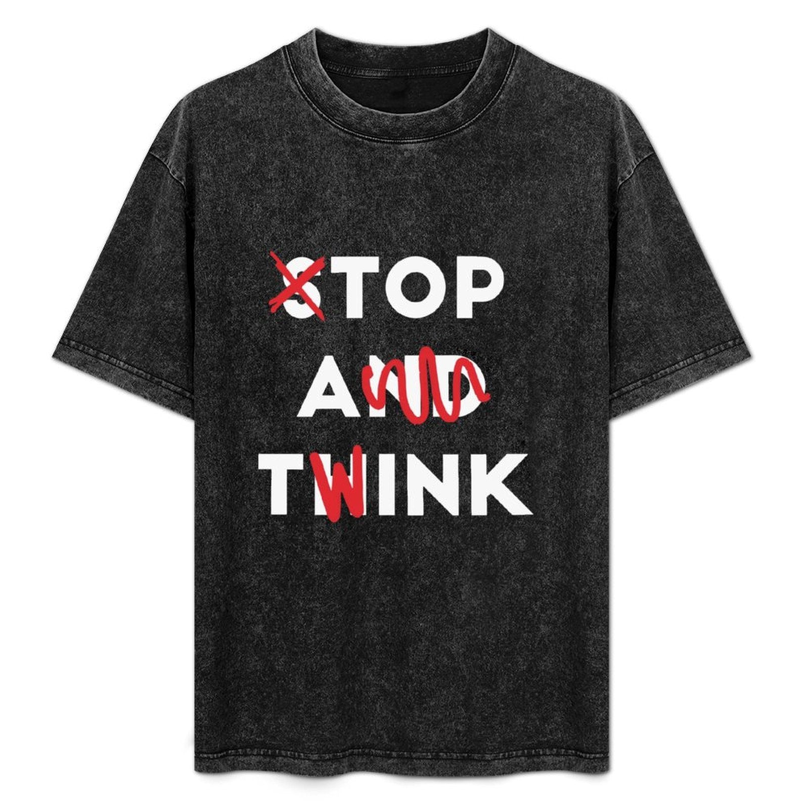FunnySeries Unisex Mineral Washed Tee