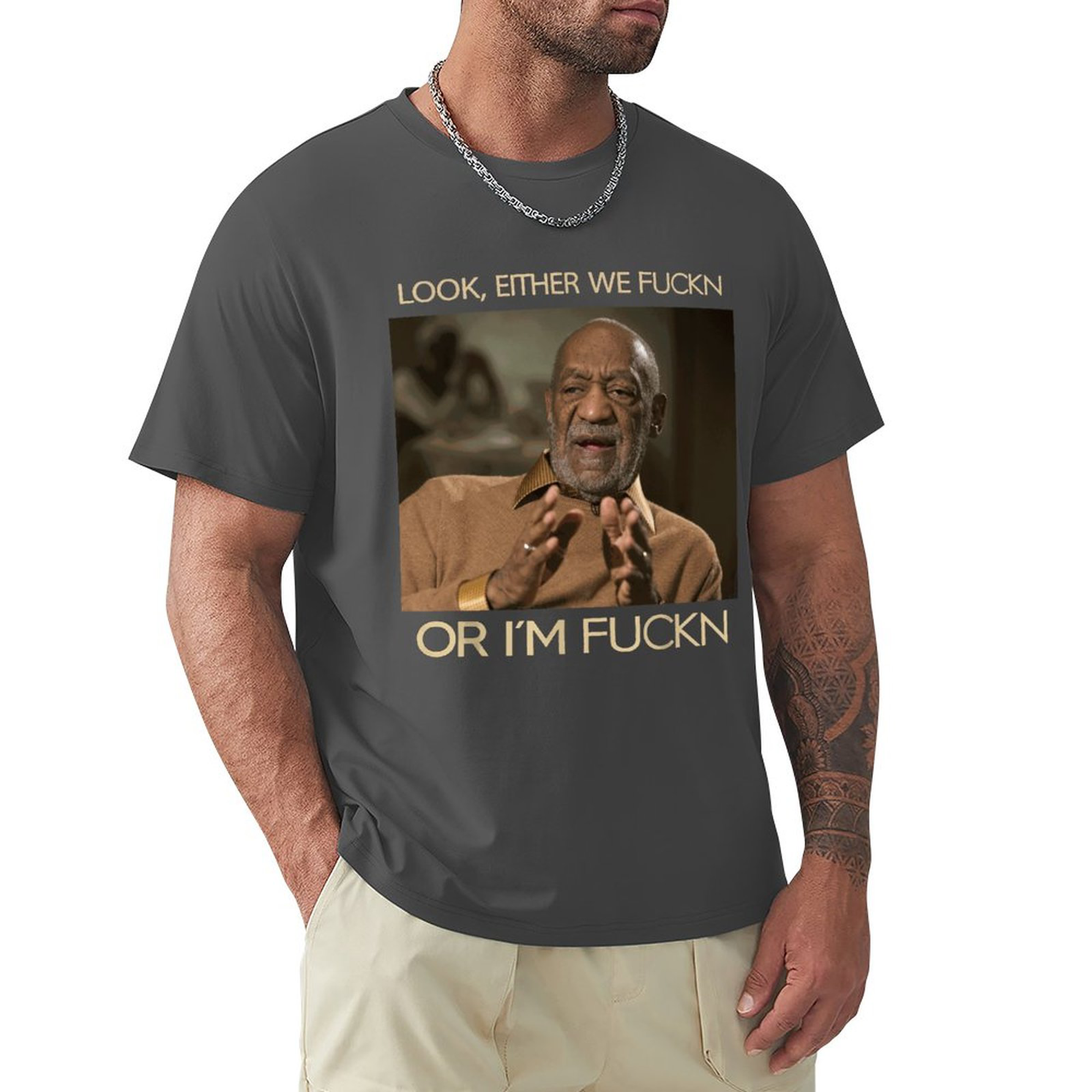 Either we fuckin Men's Tee