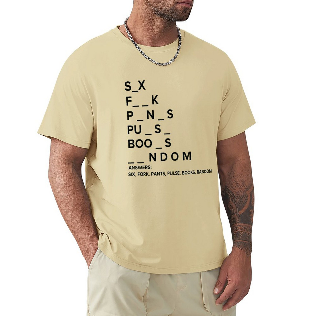 Men's Tee Lettert