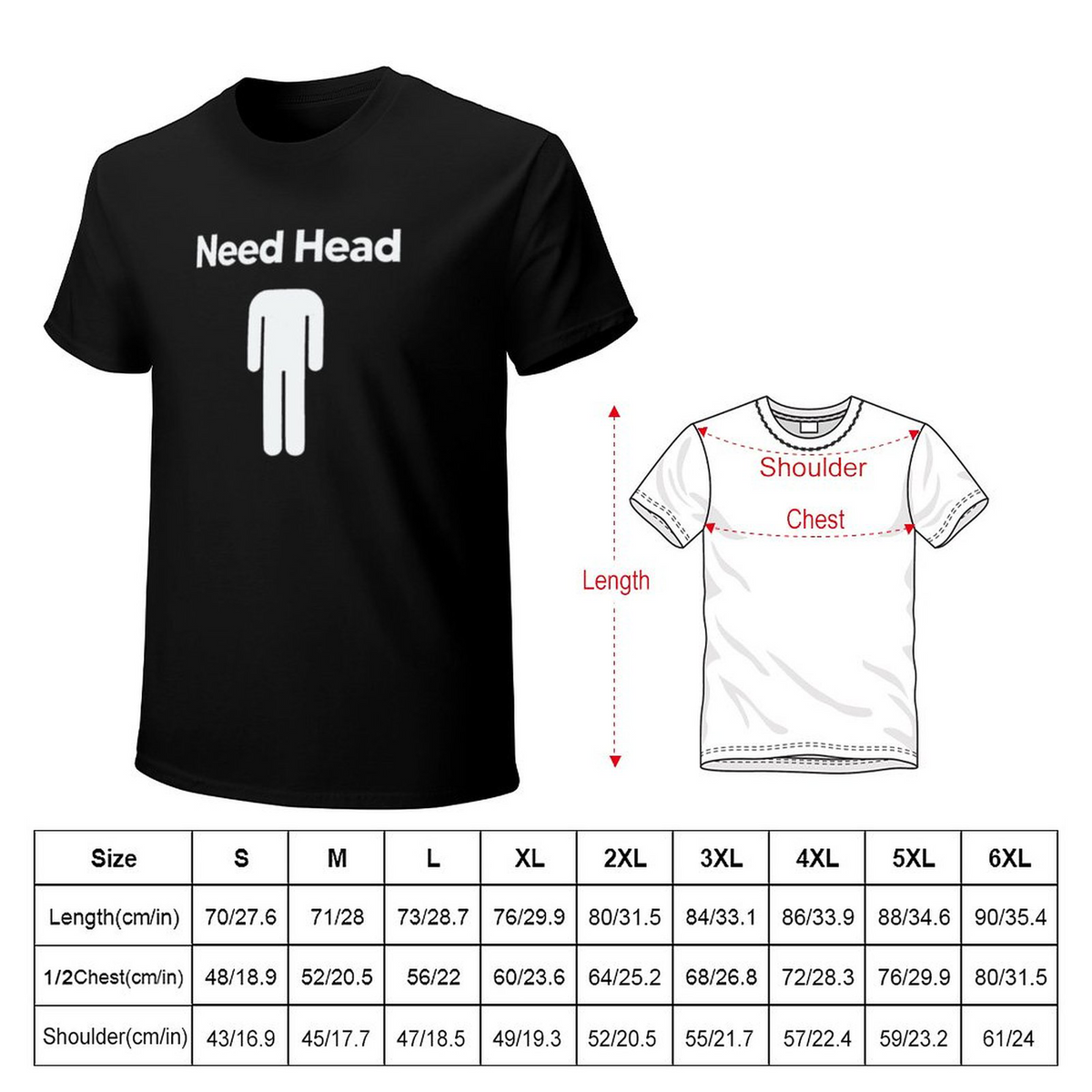 Men's Tee NEED head