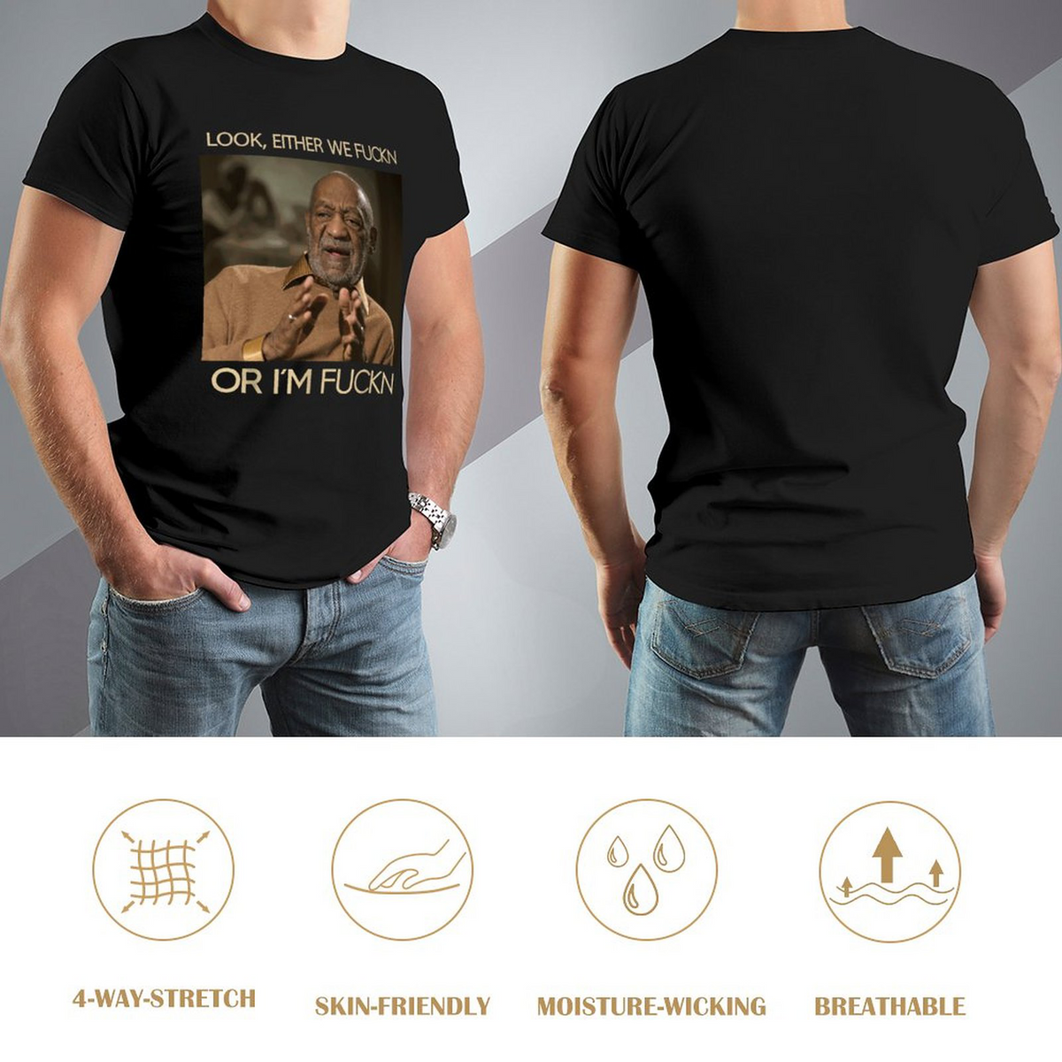 Either we fuckin Men's Tee