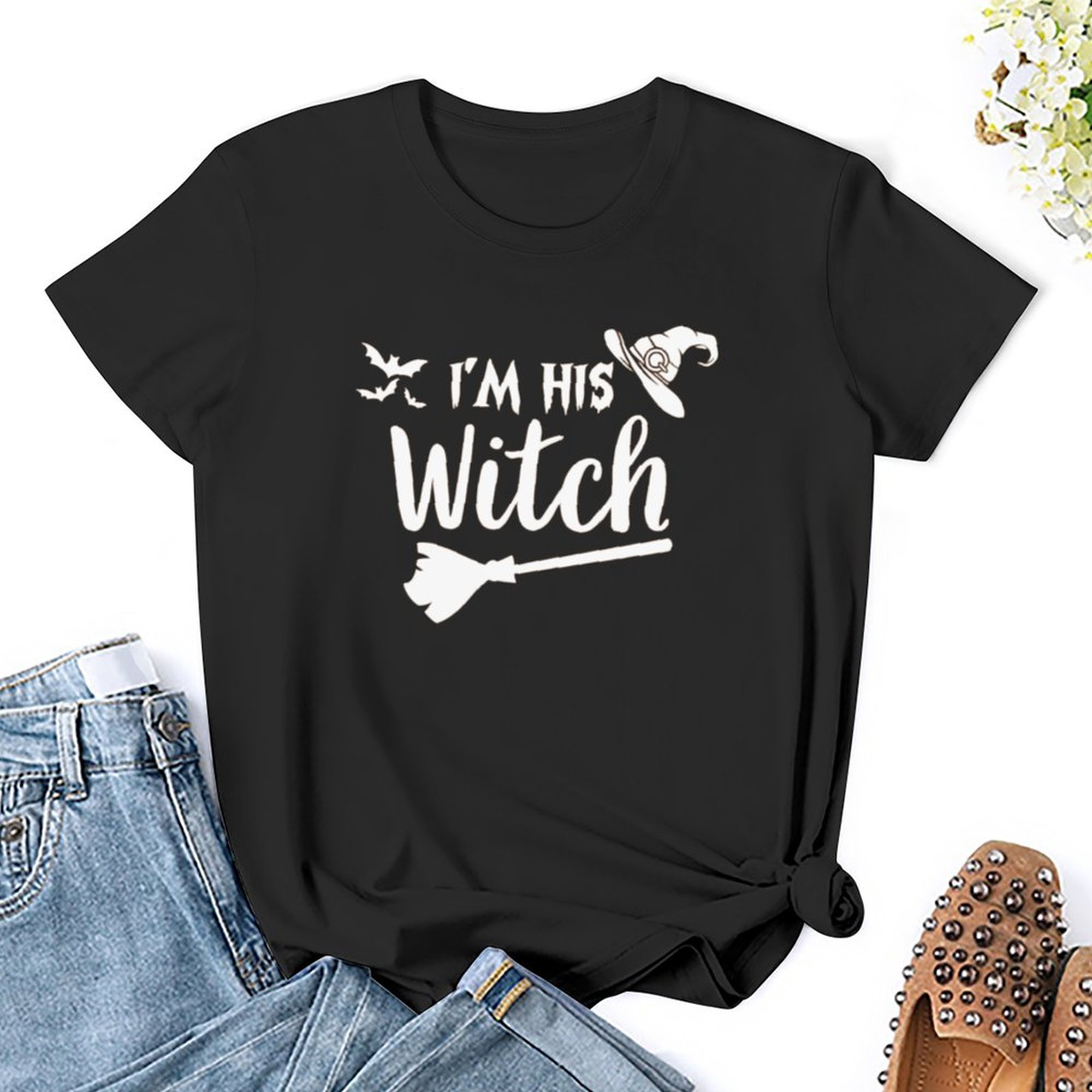 I'm His witch Female Tee