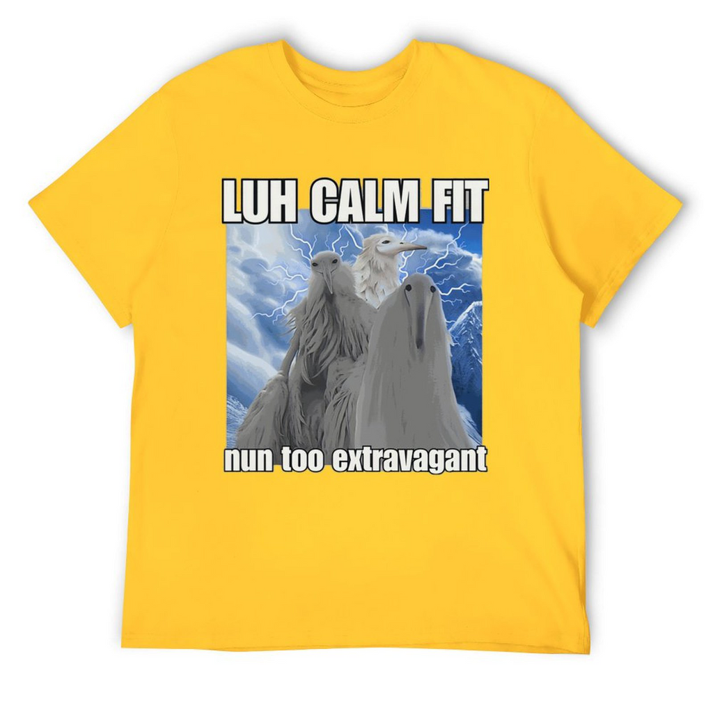 Tee for Men Lun Calm Fit Nun Too Extravagant 2027