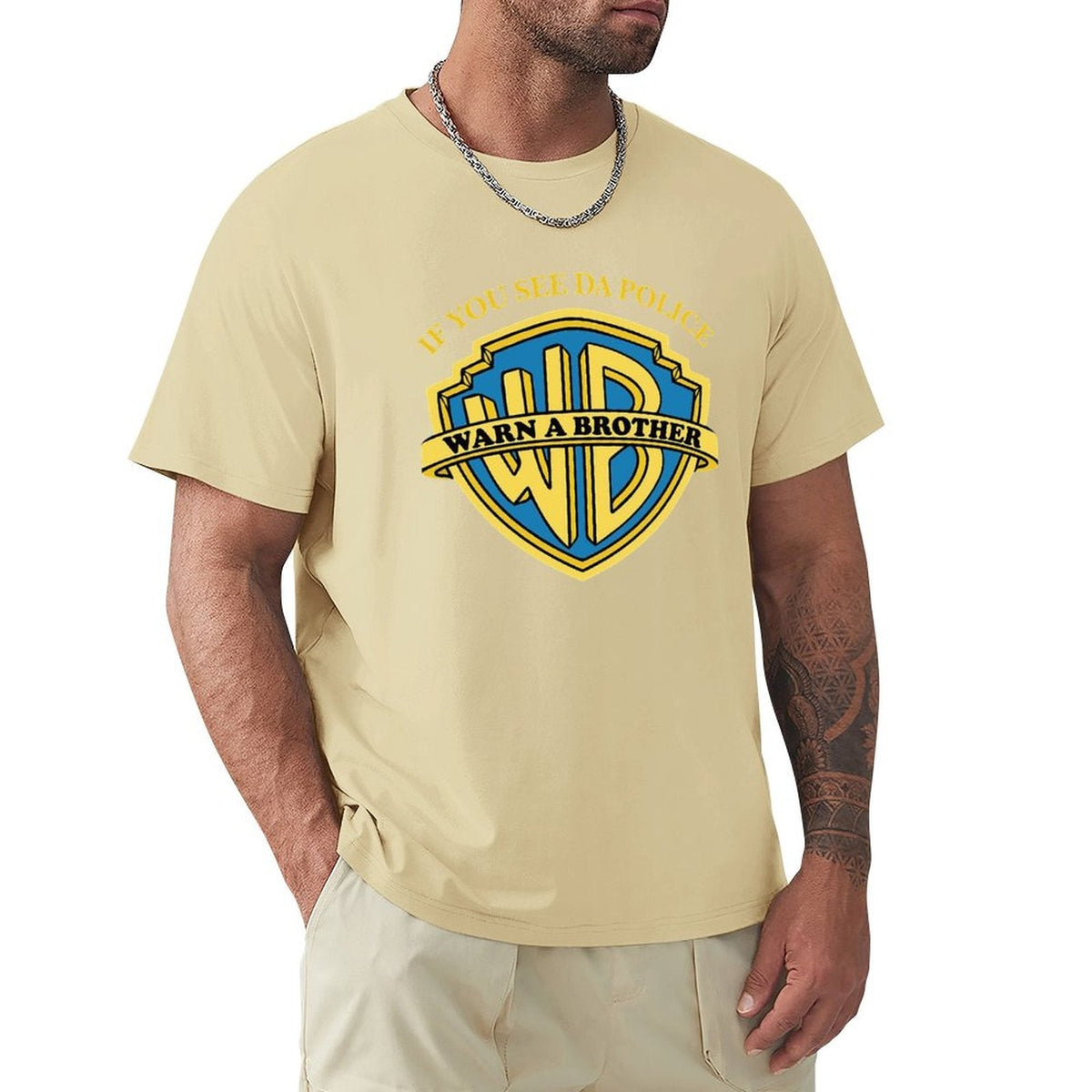 WARN A BROTHER Men's Tee