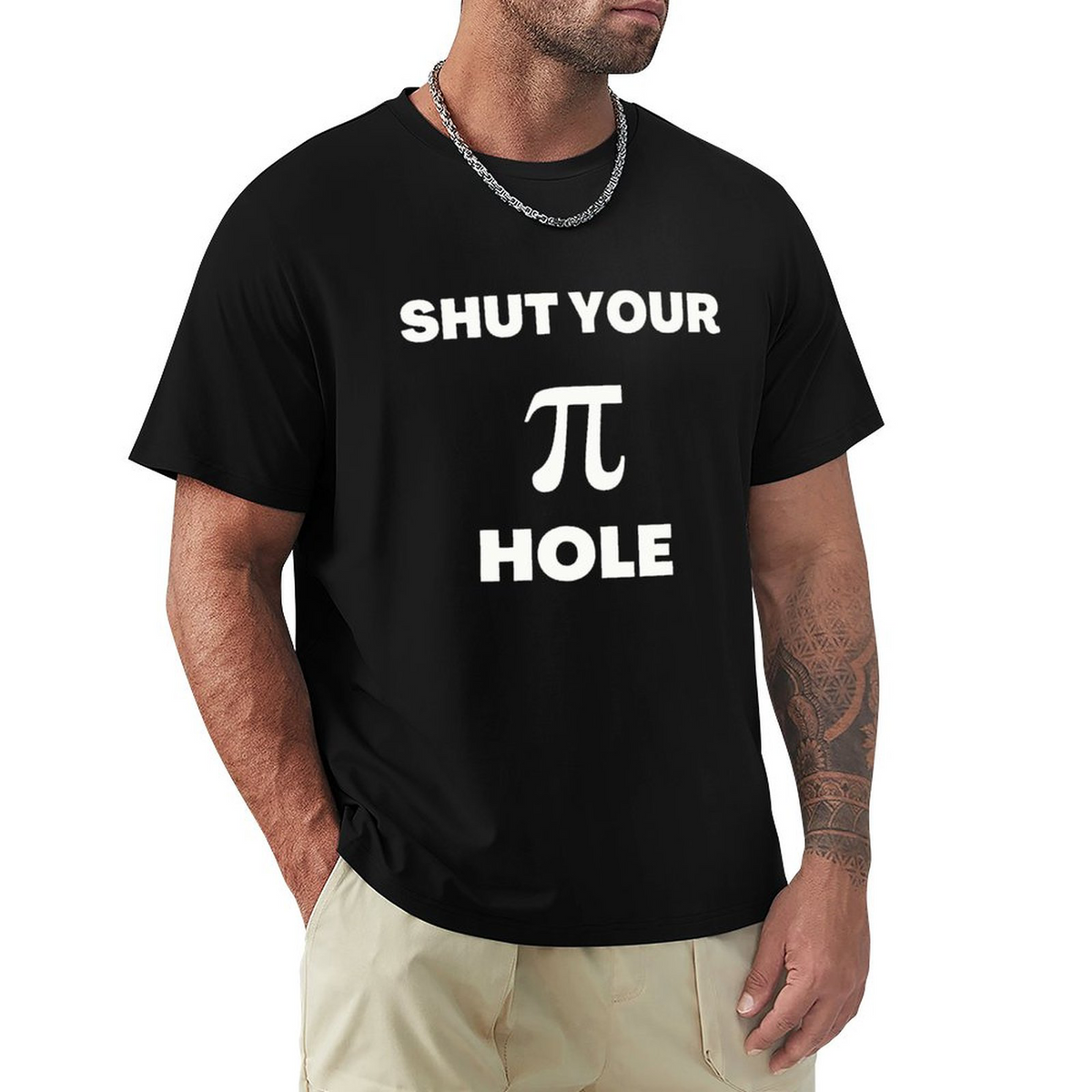 Men's Tee SHUT YOU PI HOLE