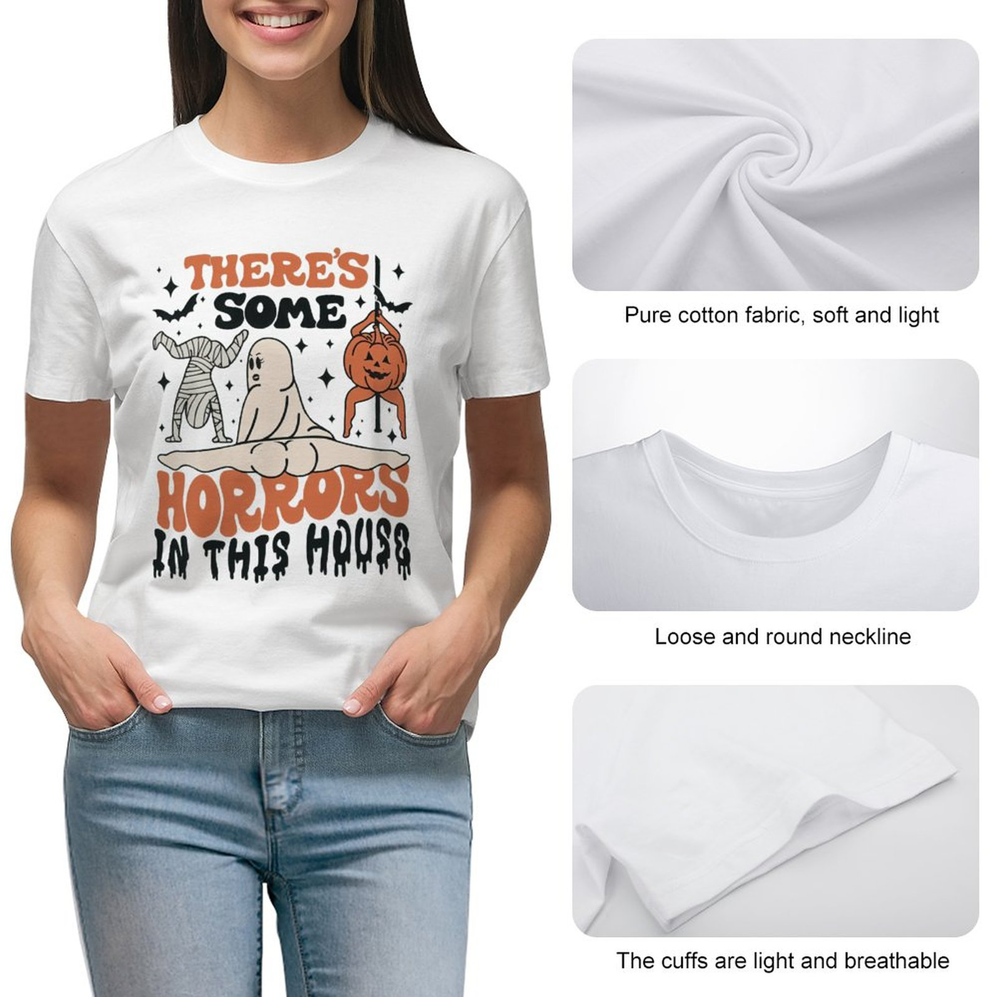 There's Some Horrors Female Tee