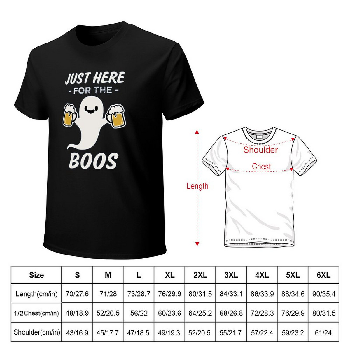 Men's Tee Just Here