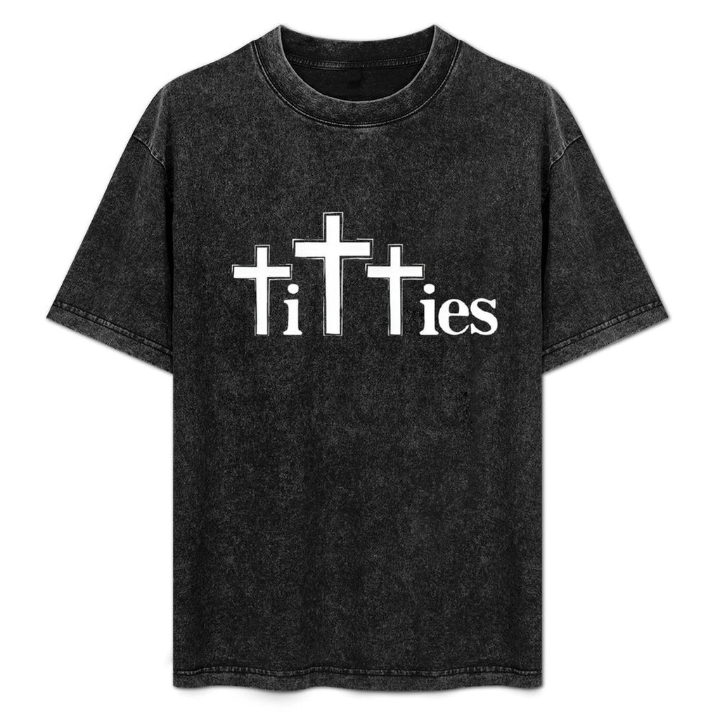 Illegal Series Unisex Mineral Washed Tee