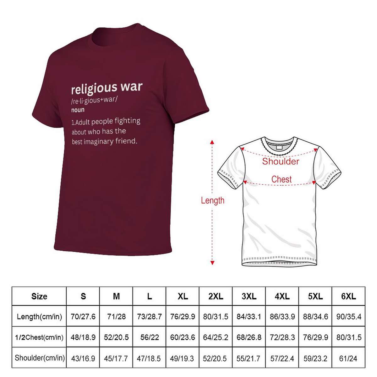 Religious war &A Tee