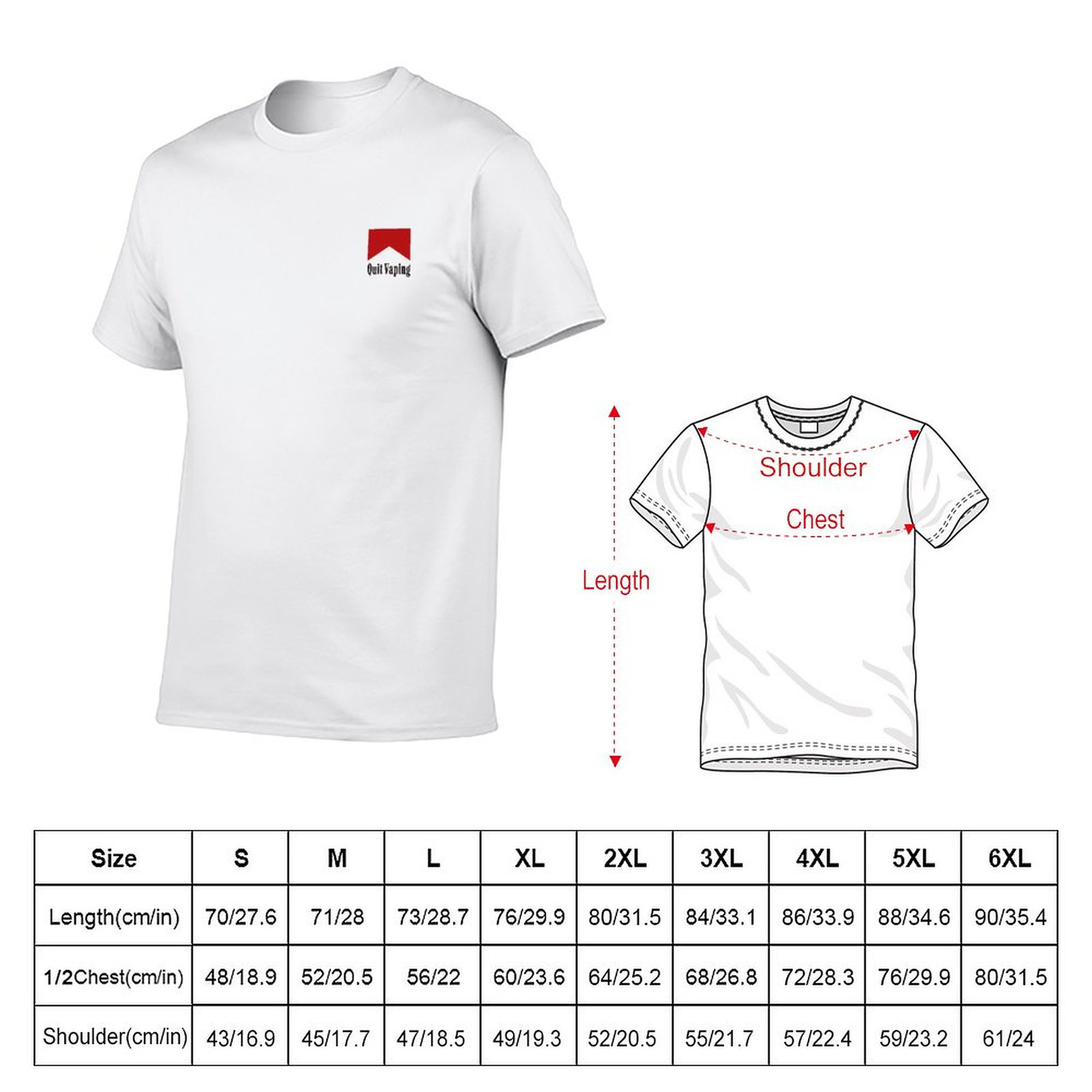 Quit vaping, Be a man,Men‘s Tee
