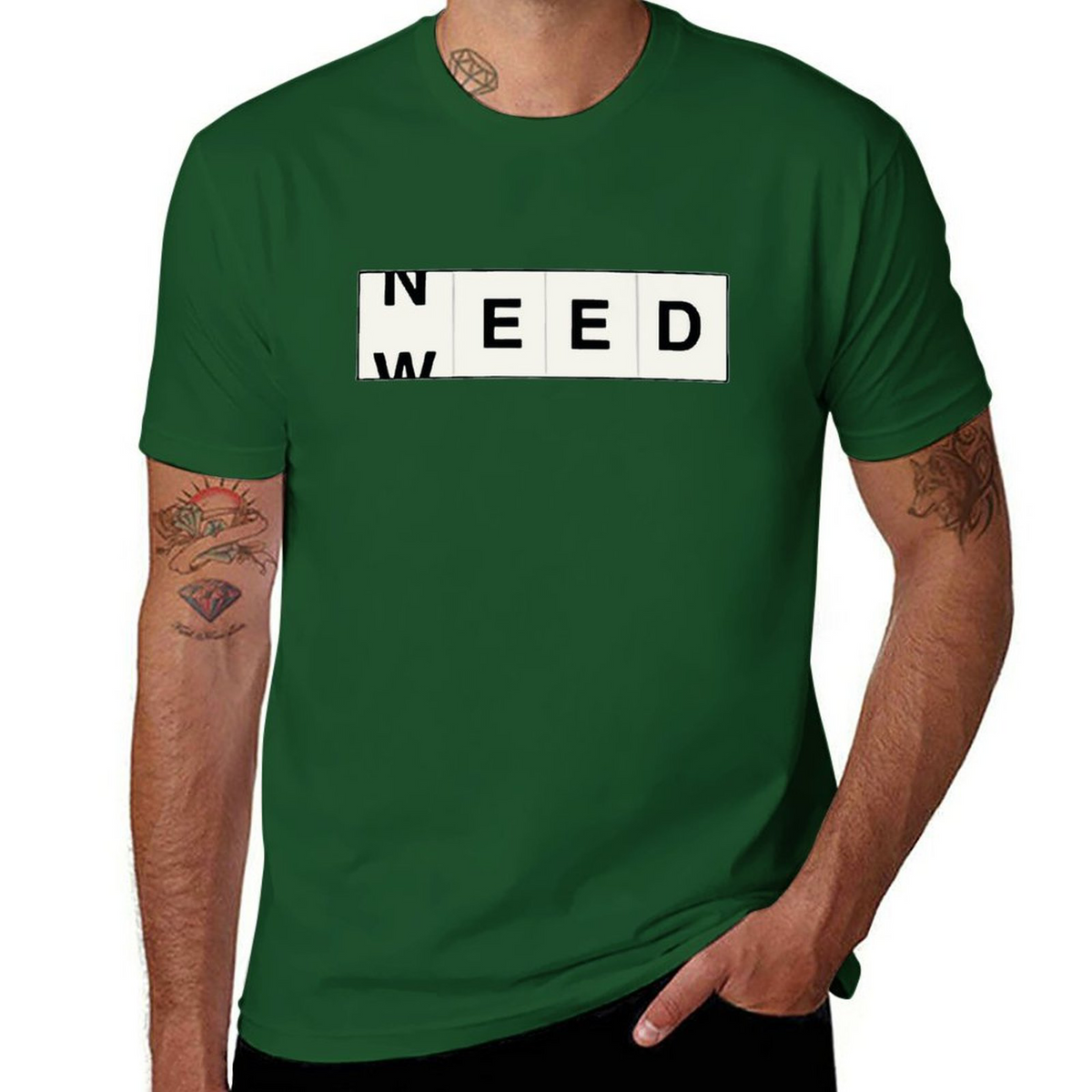 Tee for Men Need-weed