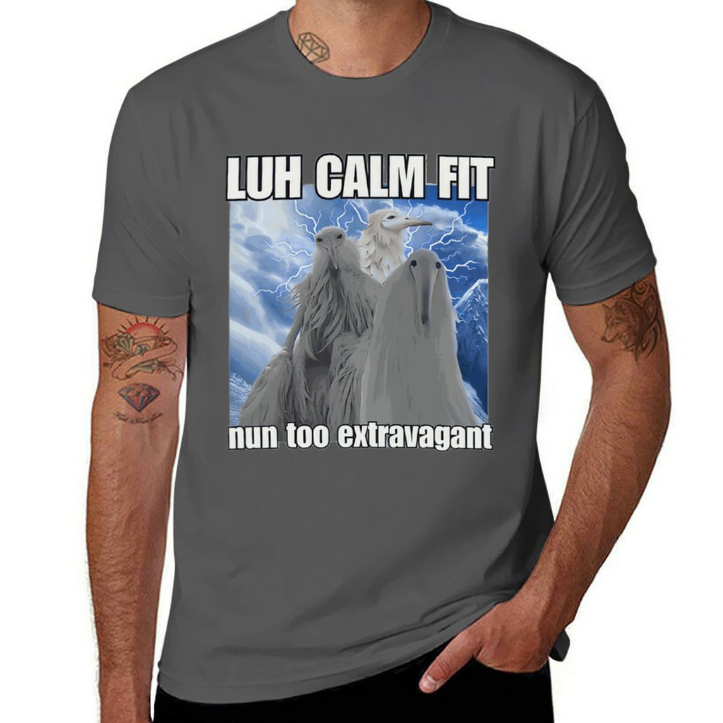 Tee for Men Lun Calm Fit Nun Too Extravagant 2027