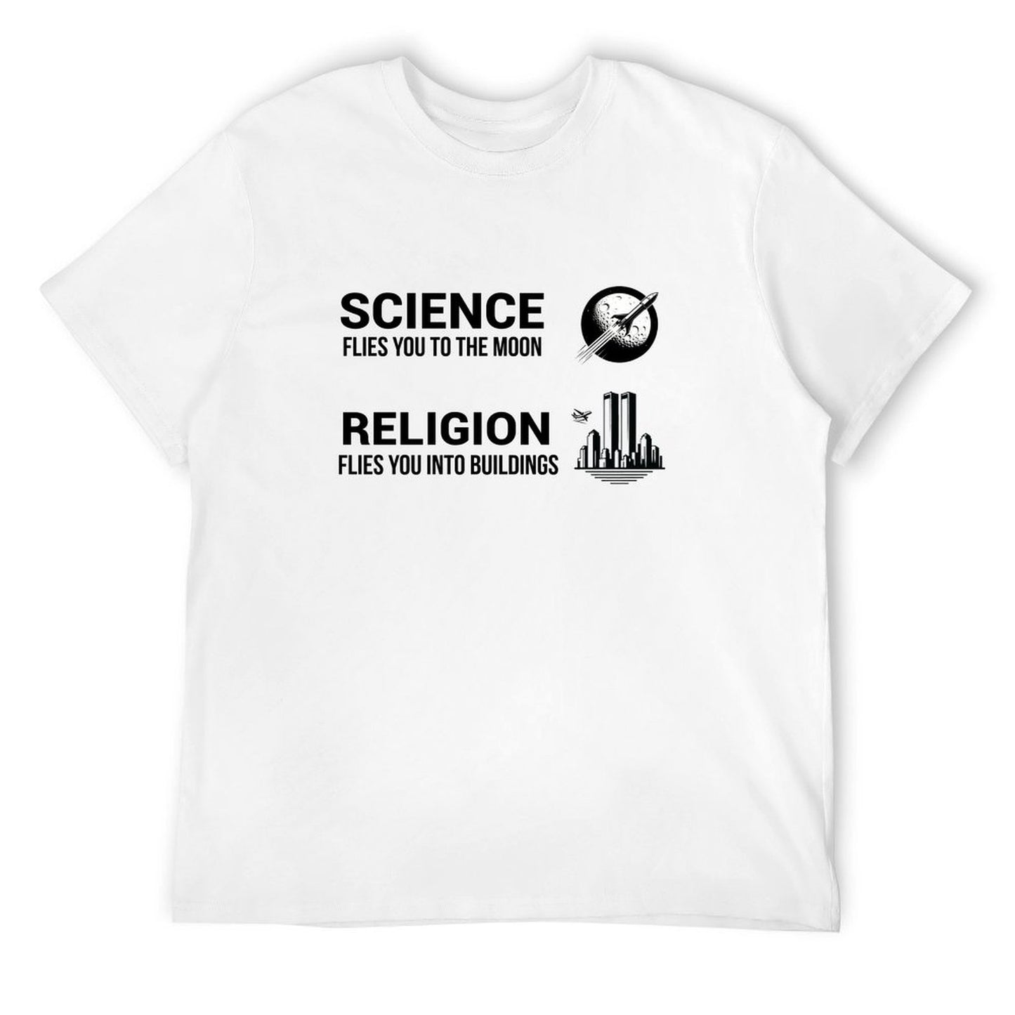 T-shirt Science Religion