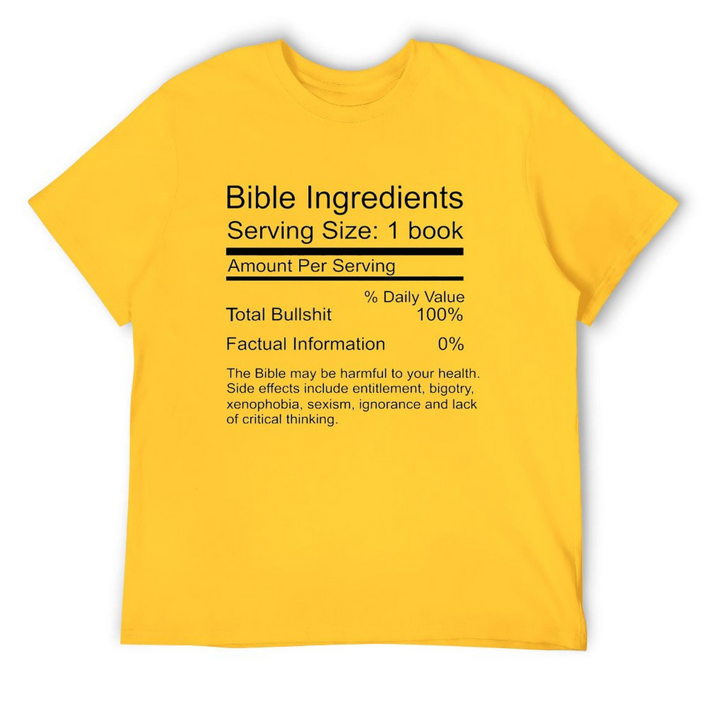 Bible Ingredients Tee