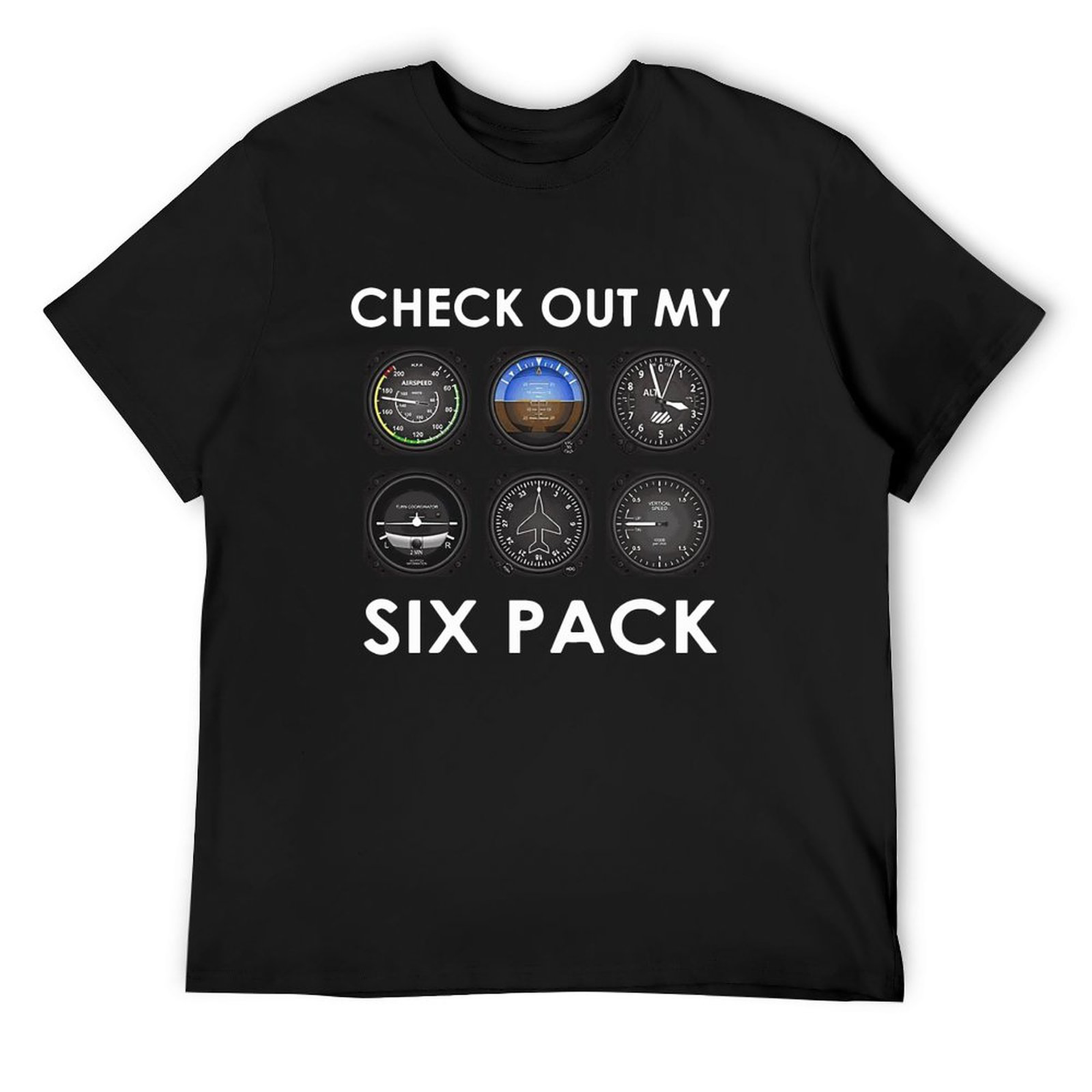 CHECK OUT 6 PACK Tee