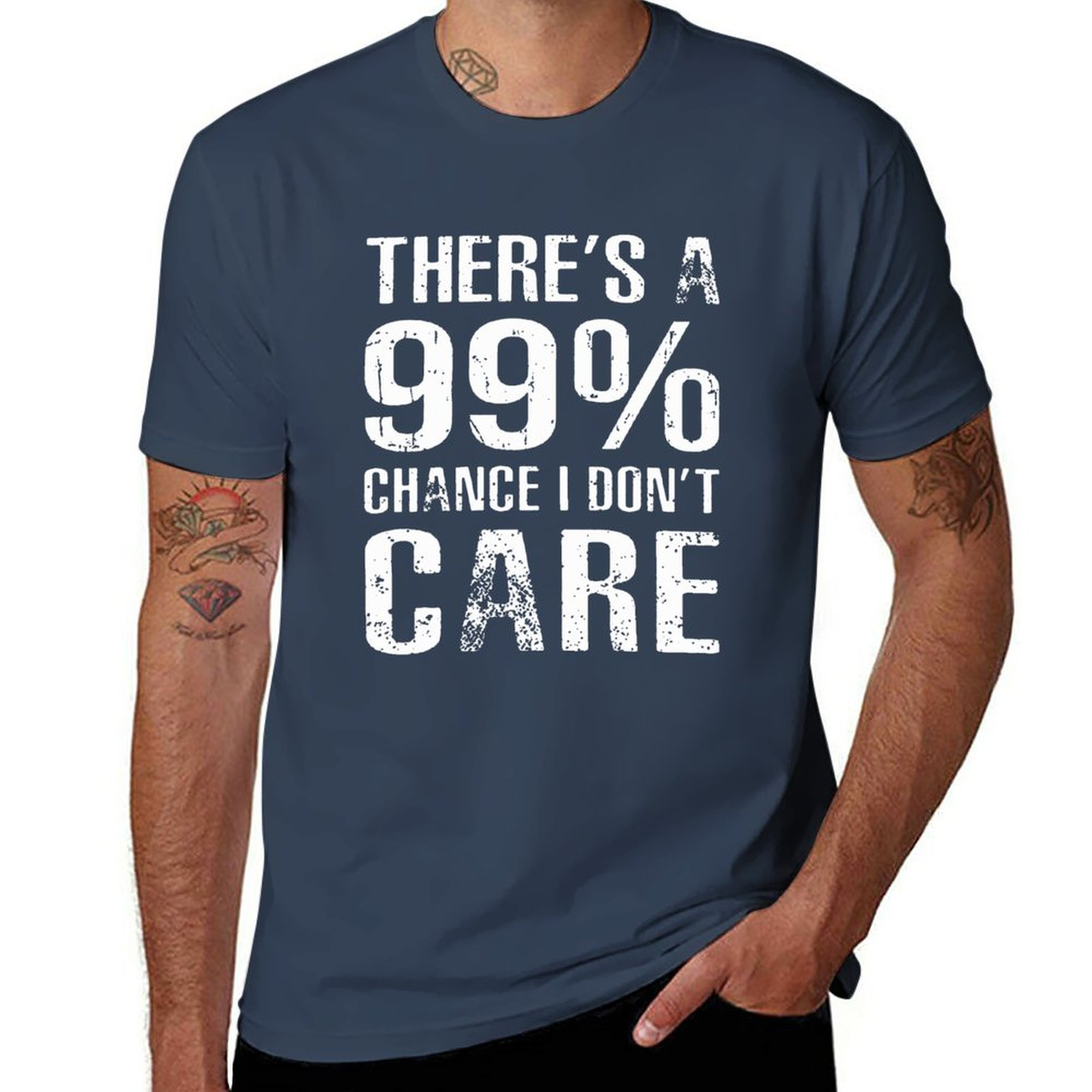 99% care Tee for Men