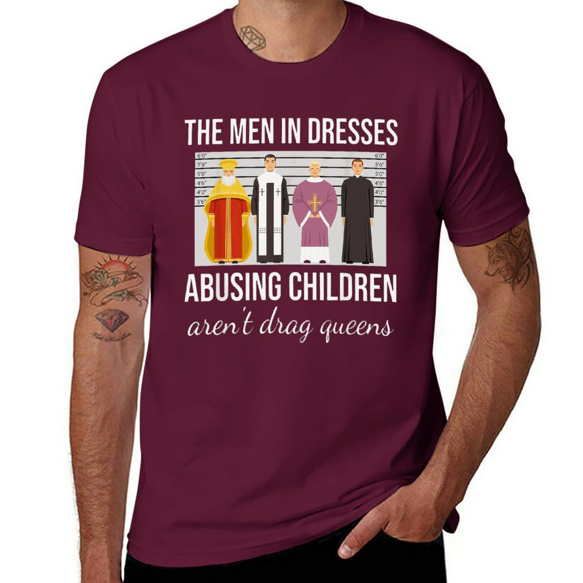 Men in Dresses Tee