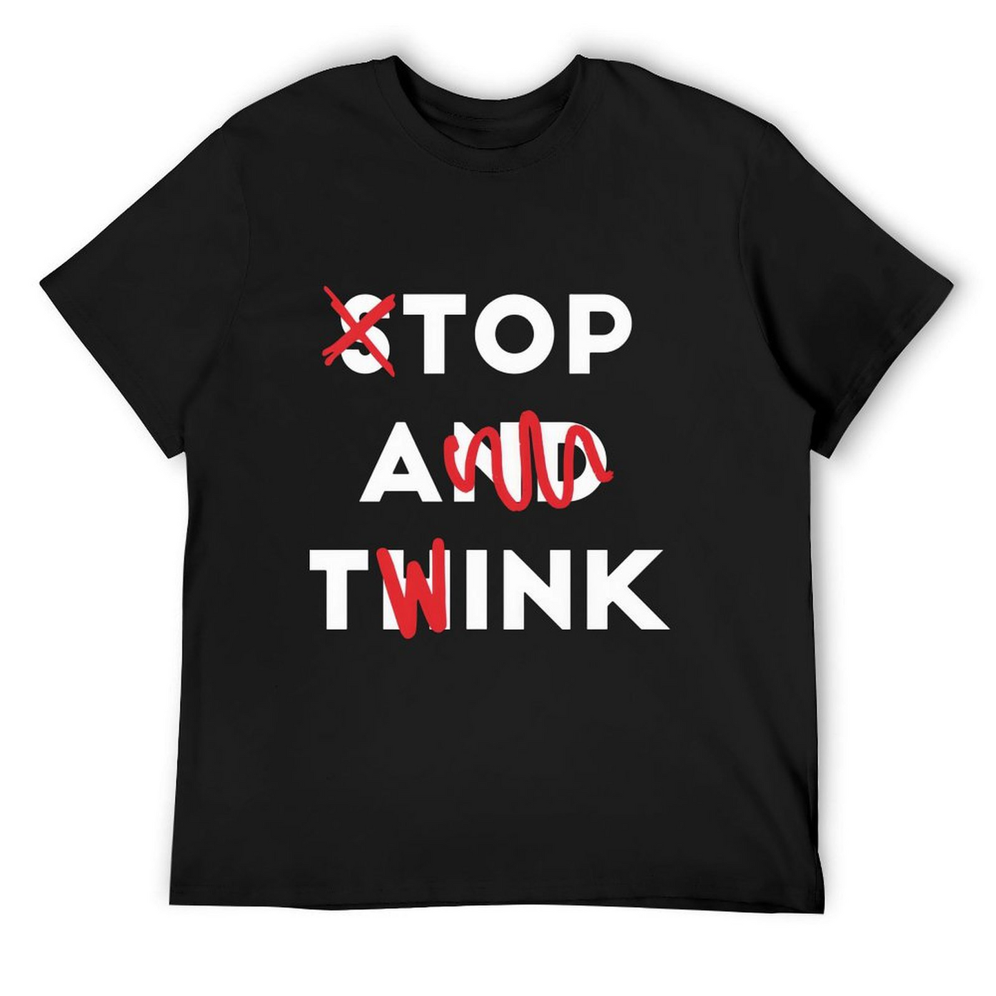 Stop And Think Short Sleeve T-shirt