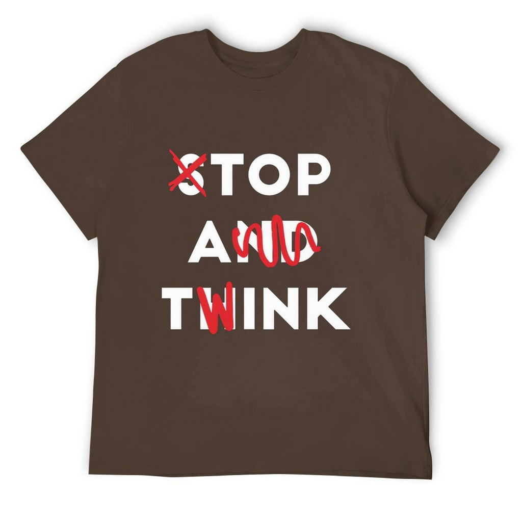 Stop And Think Tee