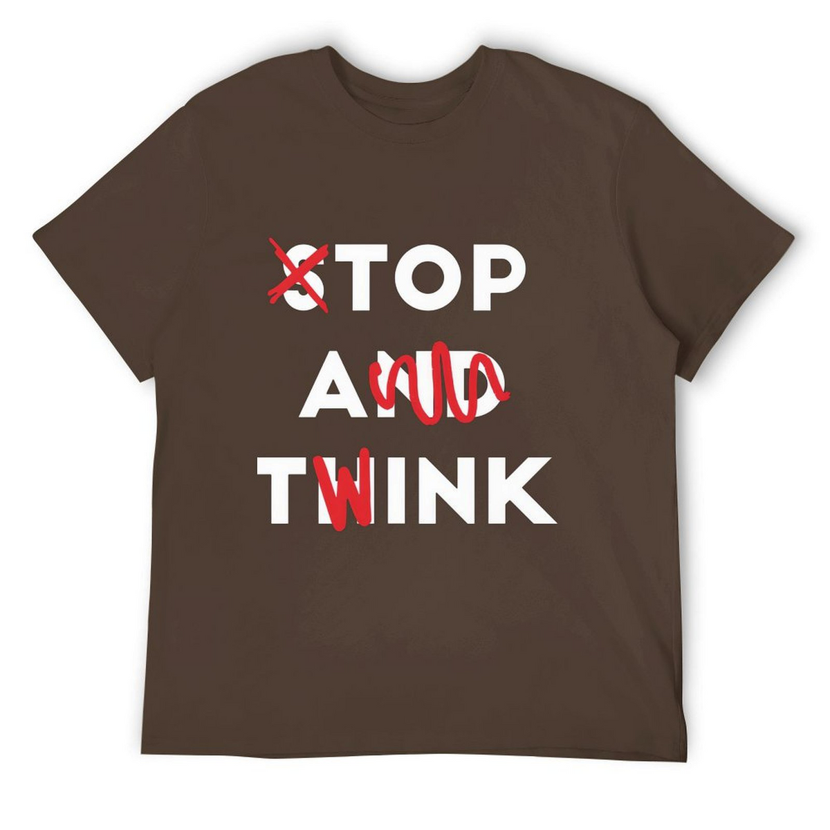 Stop And Think Tee