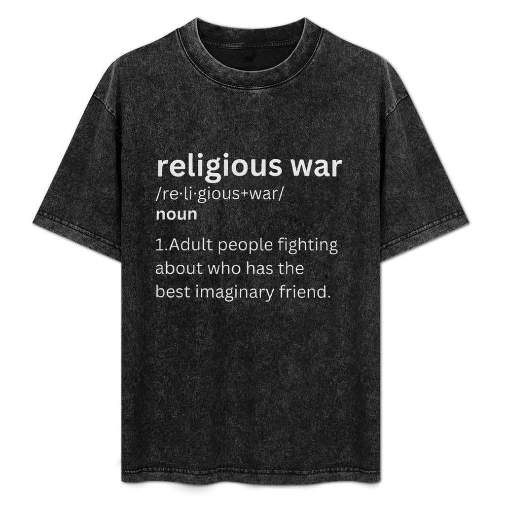Illegal Series Unisex Mineral Washed Tee