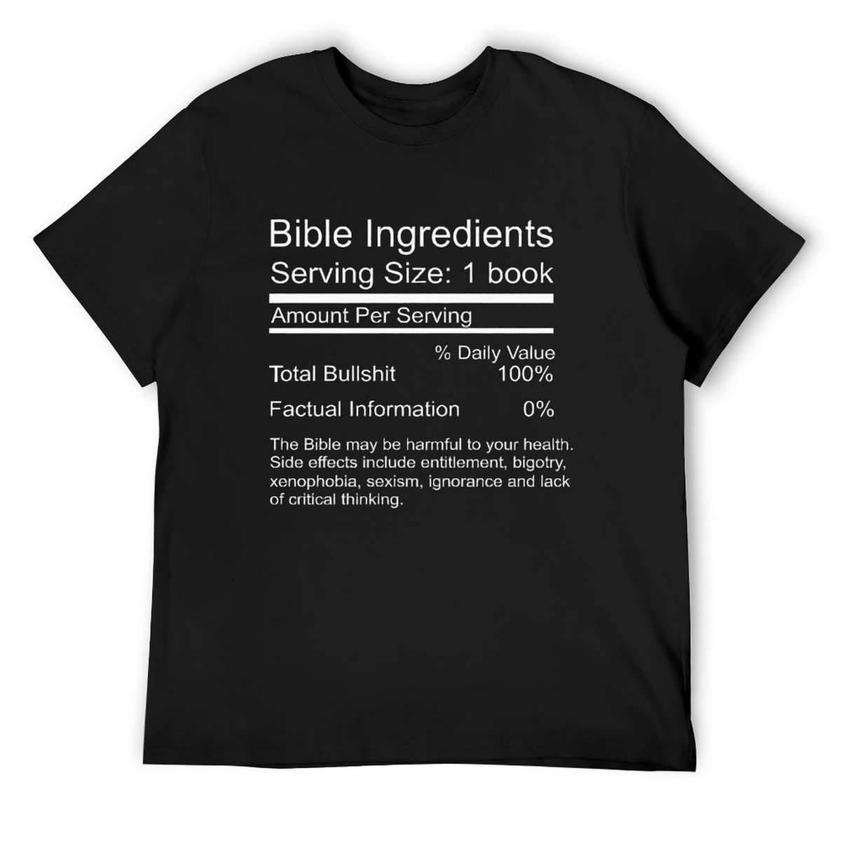 Bible Ingredients Tee
