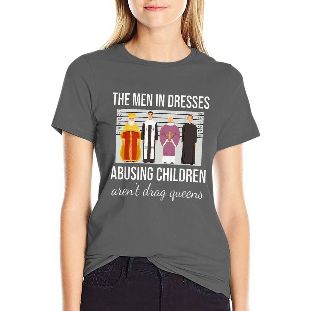 Men in Dresses Women's Tee