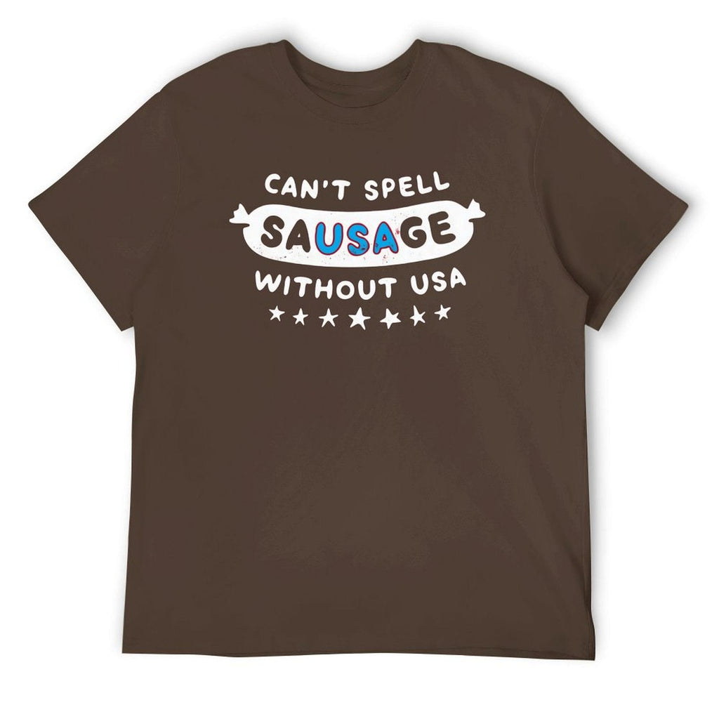 Can't Spell Sausage Without USA Tee