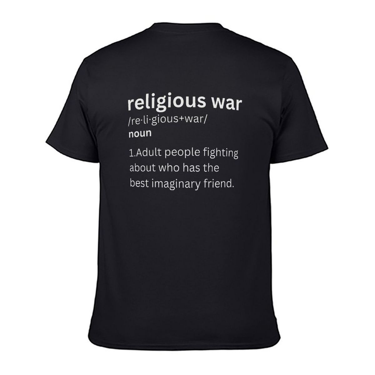Religious War-l back-P Tee