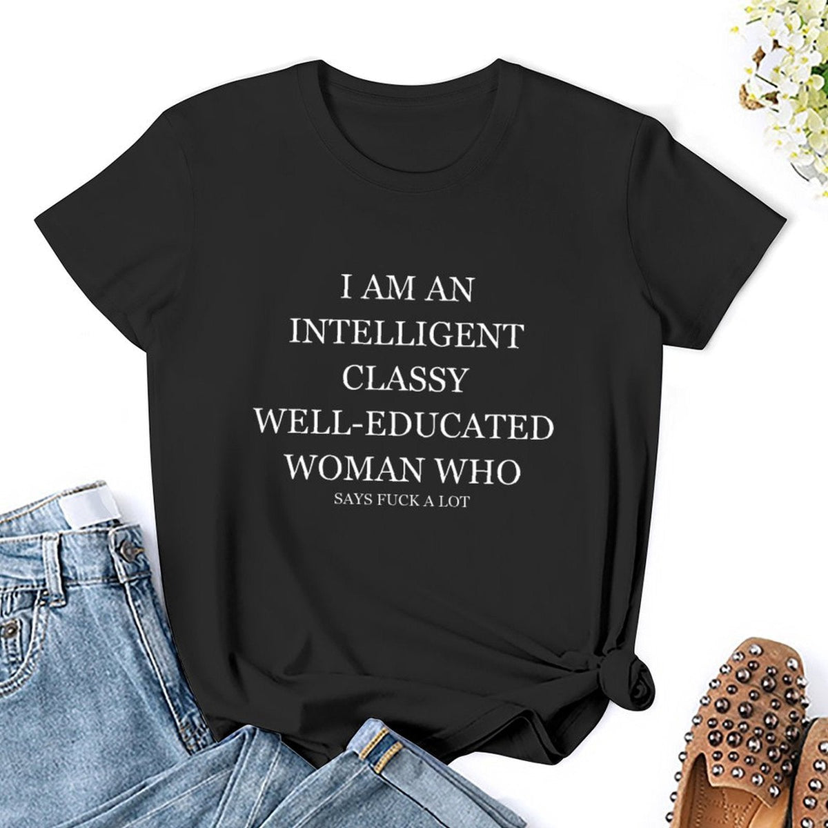 Intelligent Classy Well-Educated Woman Tee