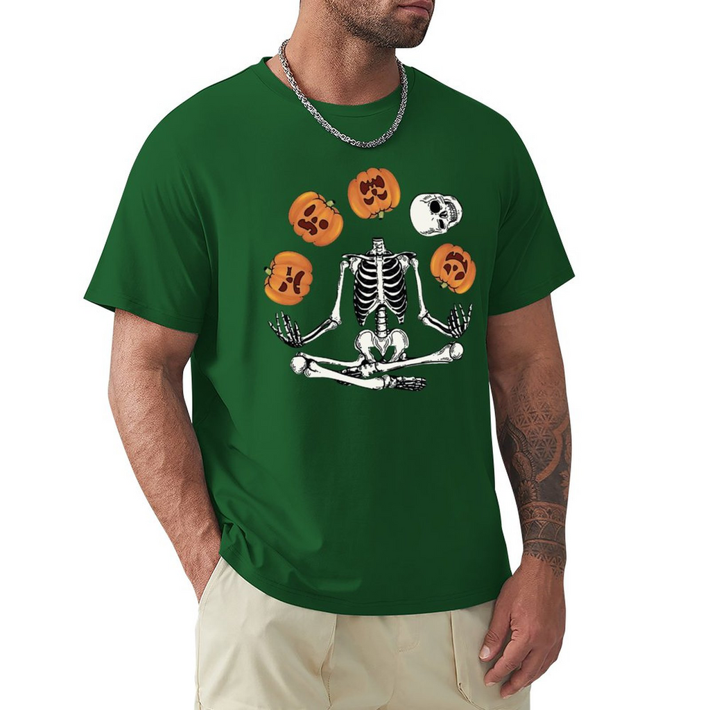Men's Tee Pumpkin Bones