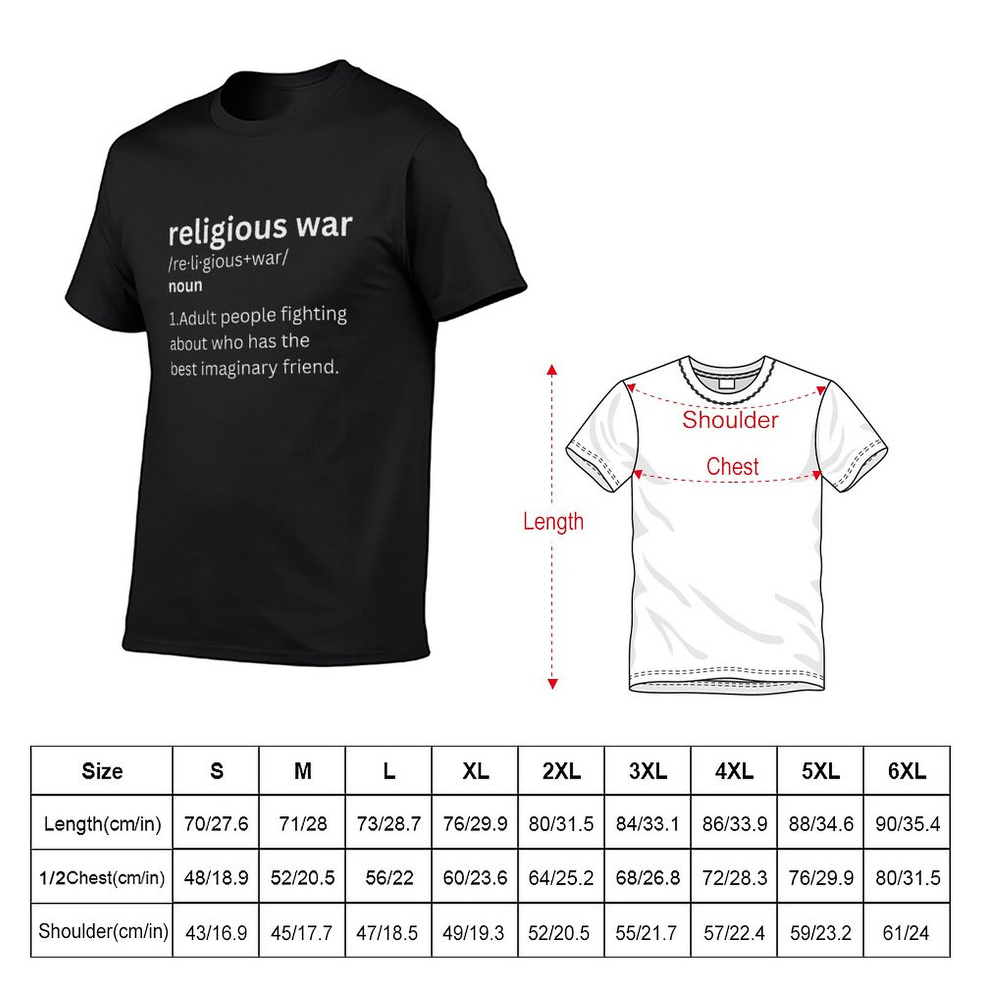Religious war &A Tee