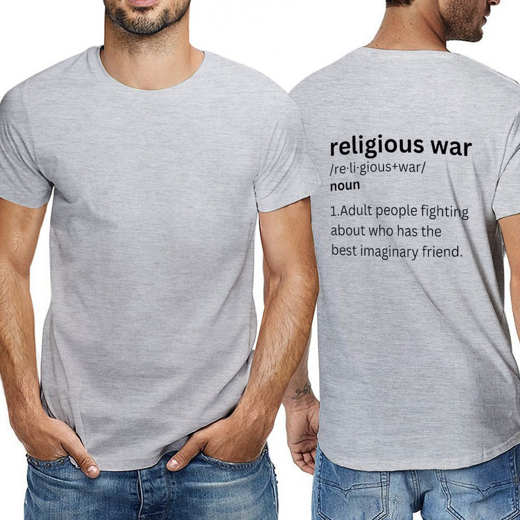 Religious War-l back-P Tee