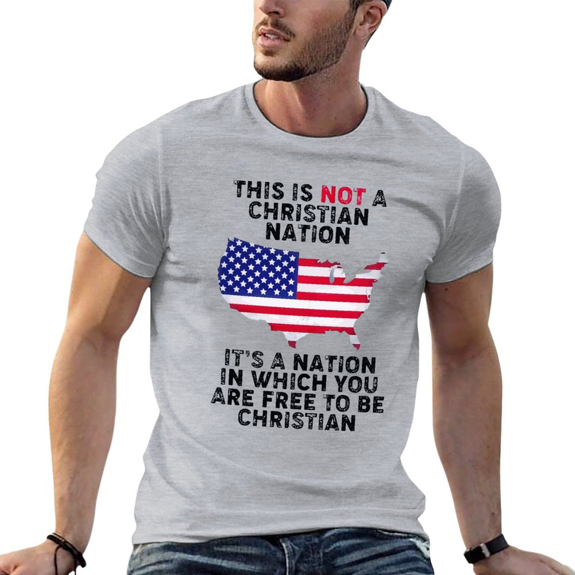 This Is Not A Christian Nation Tee