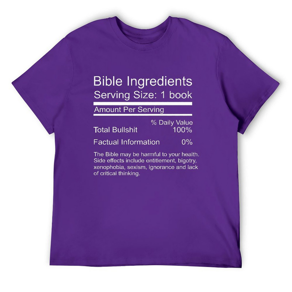 Bible Ingredients Tee