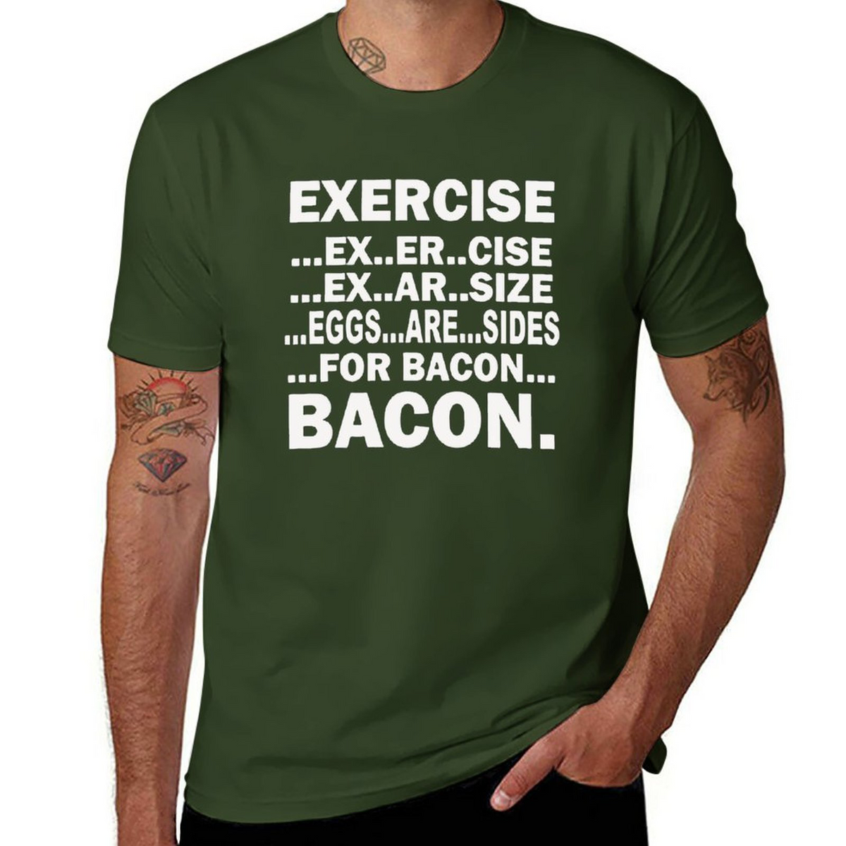 Tee for Men Forbacon