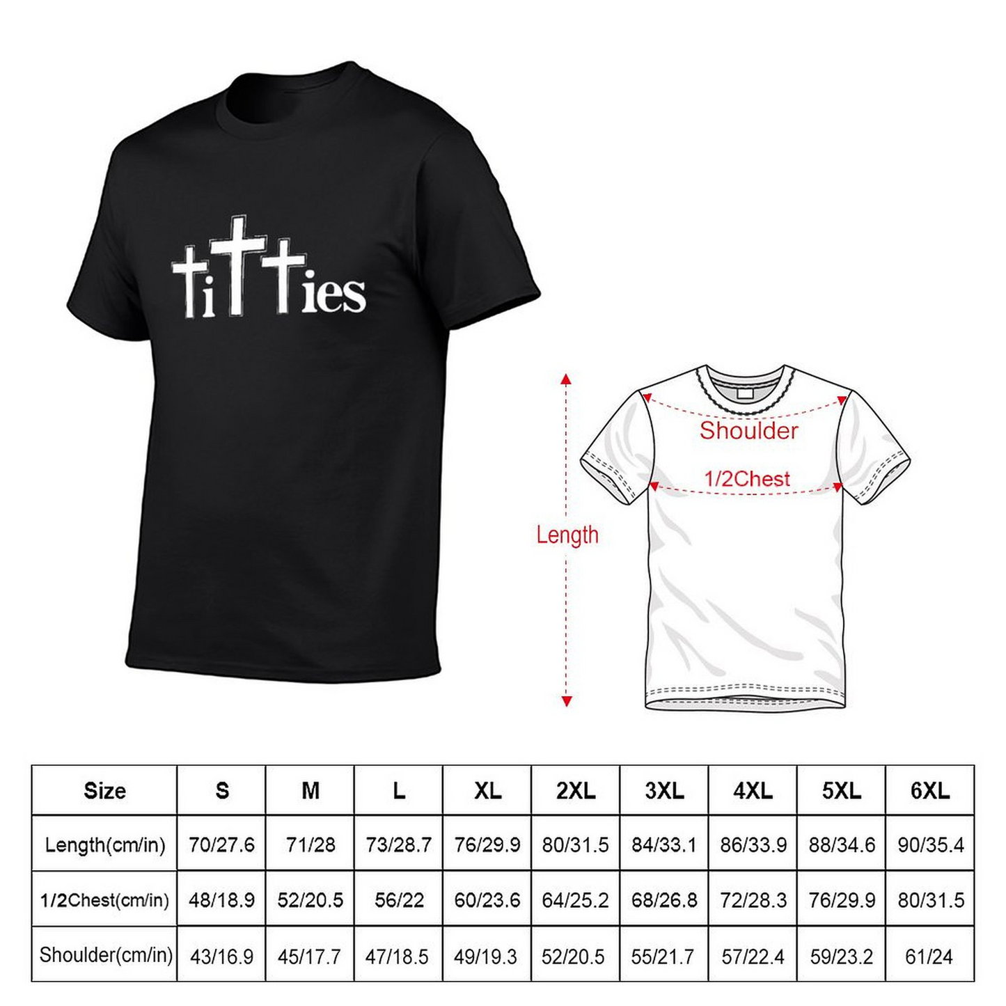 Titties Unisex T-shirt