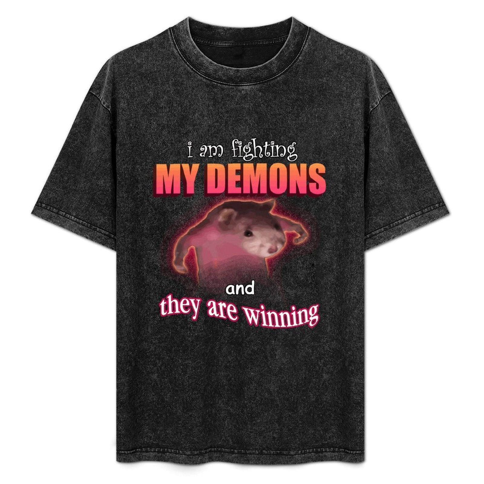 FunnySeries Unisex Mineral Washed Tee