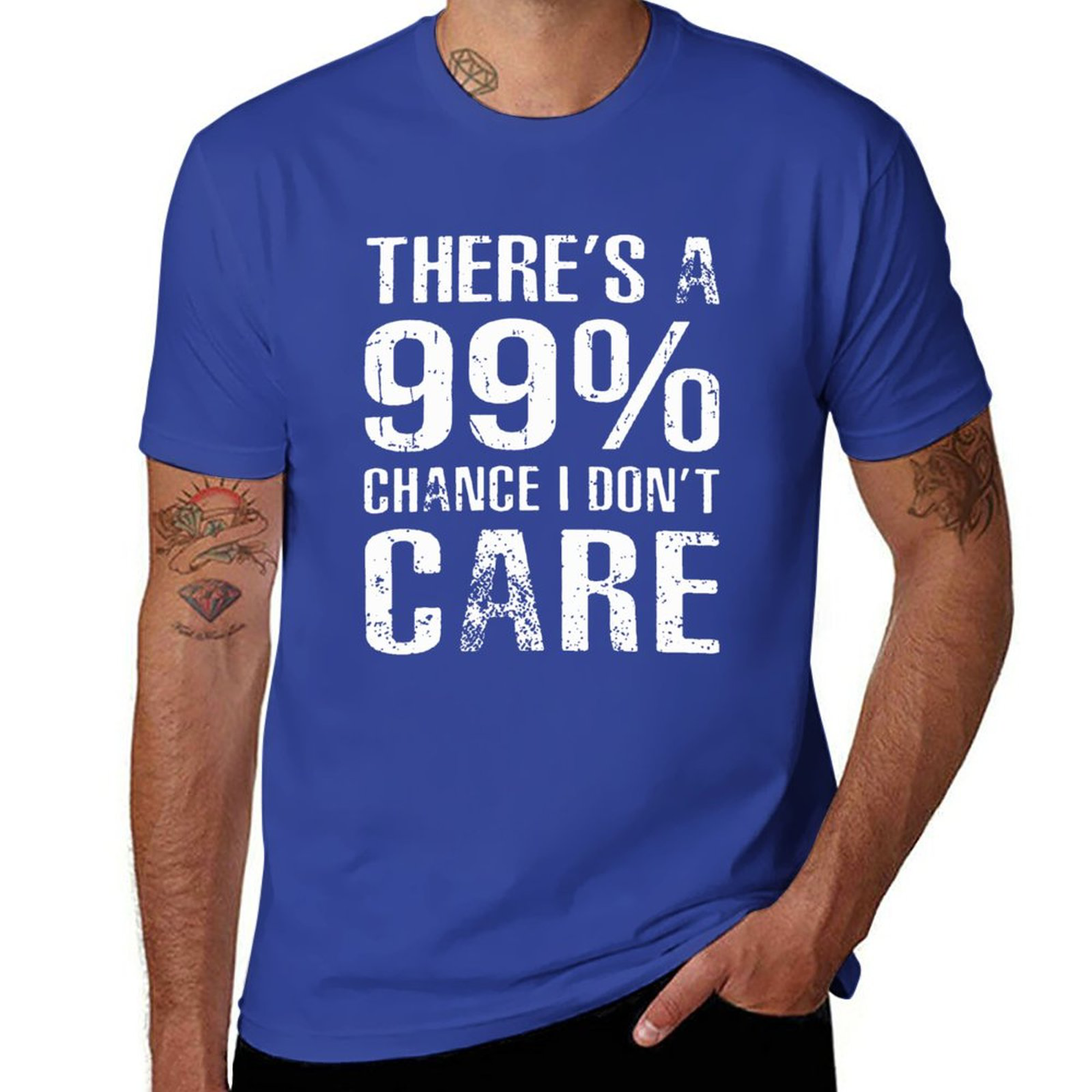 99% care Tee for Men