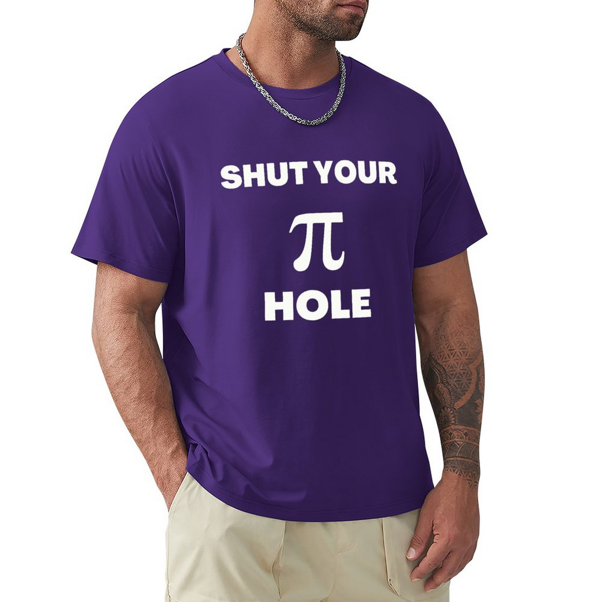 Men's Tee SHUT YOU PI HOLE