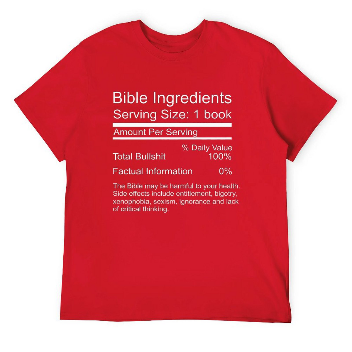 Bible Ingredients Tee
