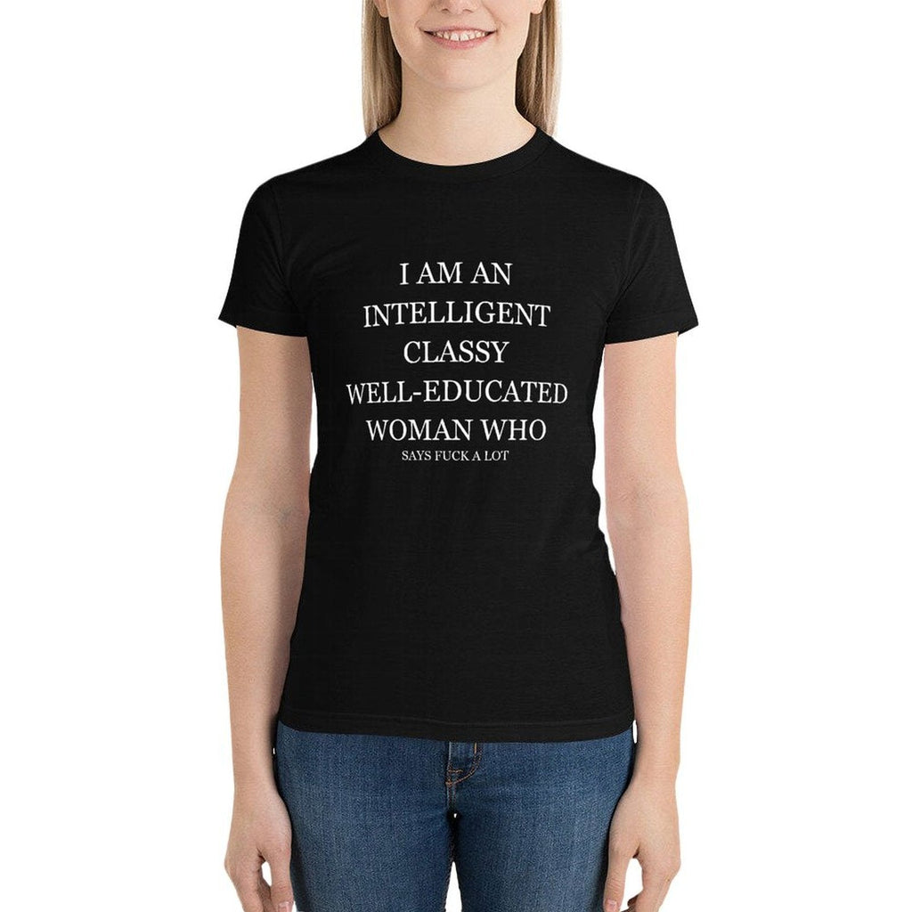 Intelligent Classy Well-Educated Woman Tee