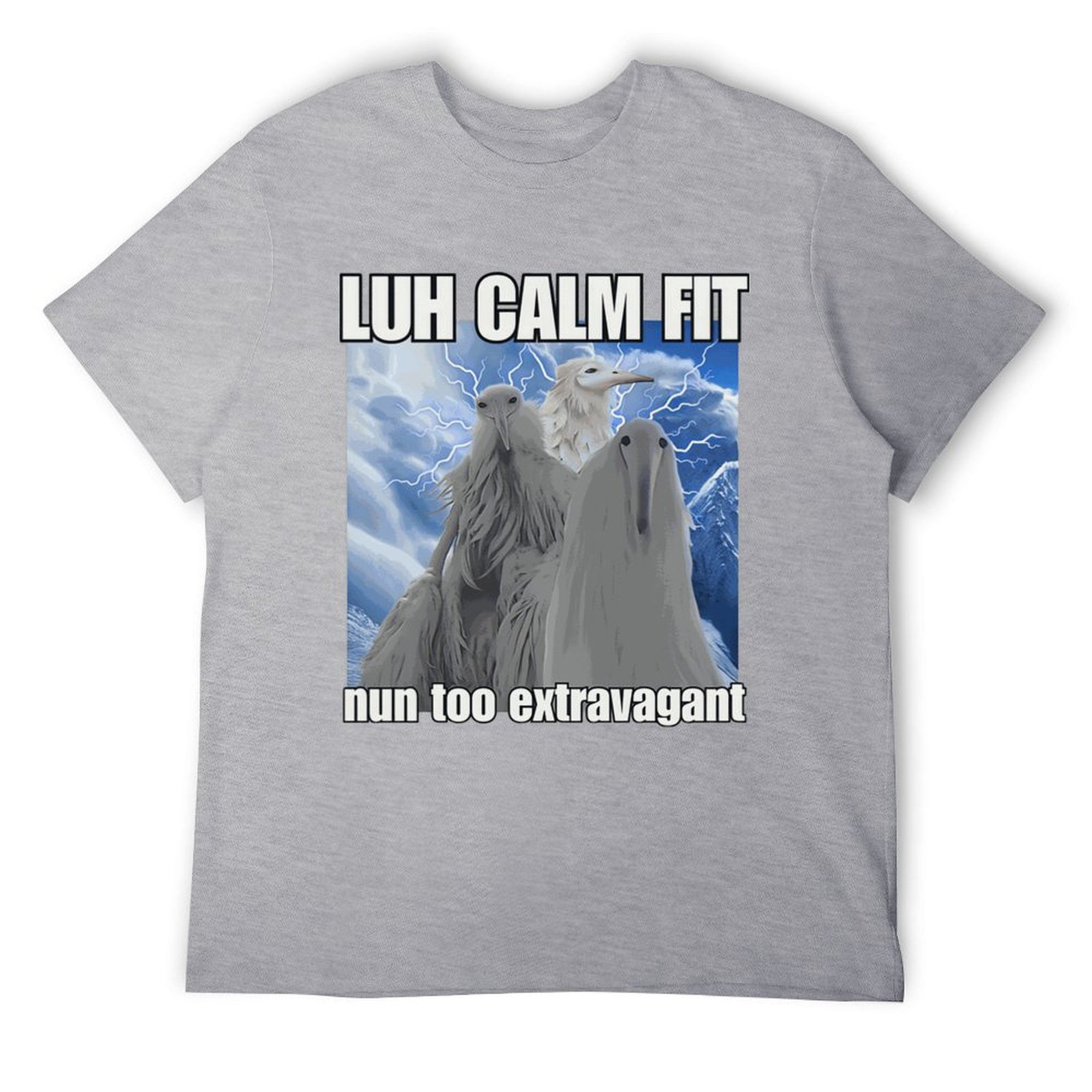 Tee for Men Lun Calm Fit Nun Too Extravagant 2027