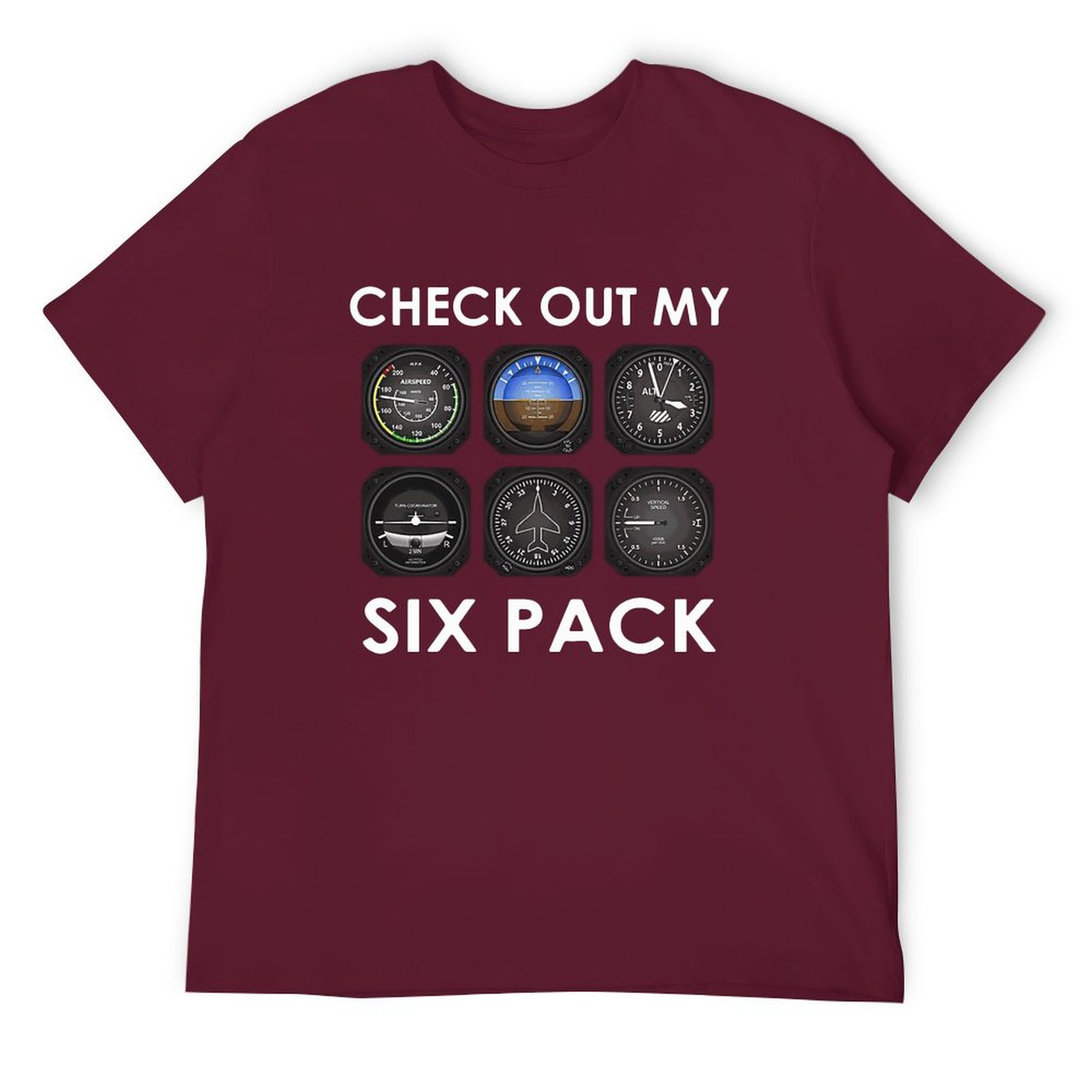 CHECK OUT 6 PACK Tee